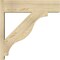 Ekena Millwork Funston Block Rough Sawn Outlooker, Douglas Fir, 8"W x 30"D x 30"H OUT08X30X30FST05RDF - alternate 4